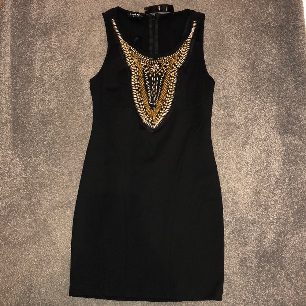 NWT Bebe Embellished Dress Sz. S